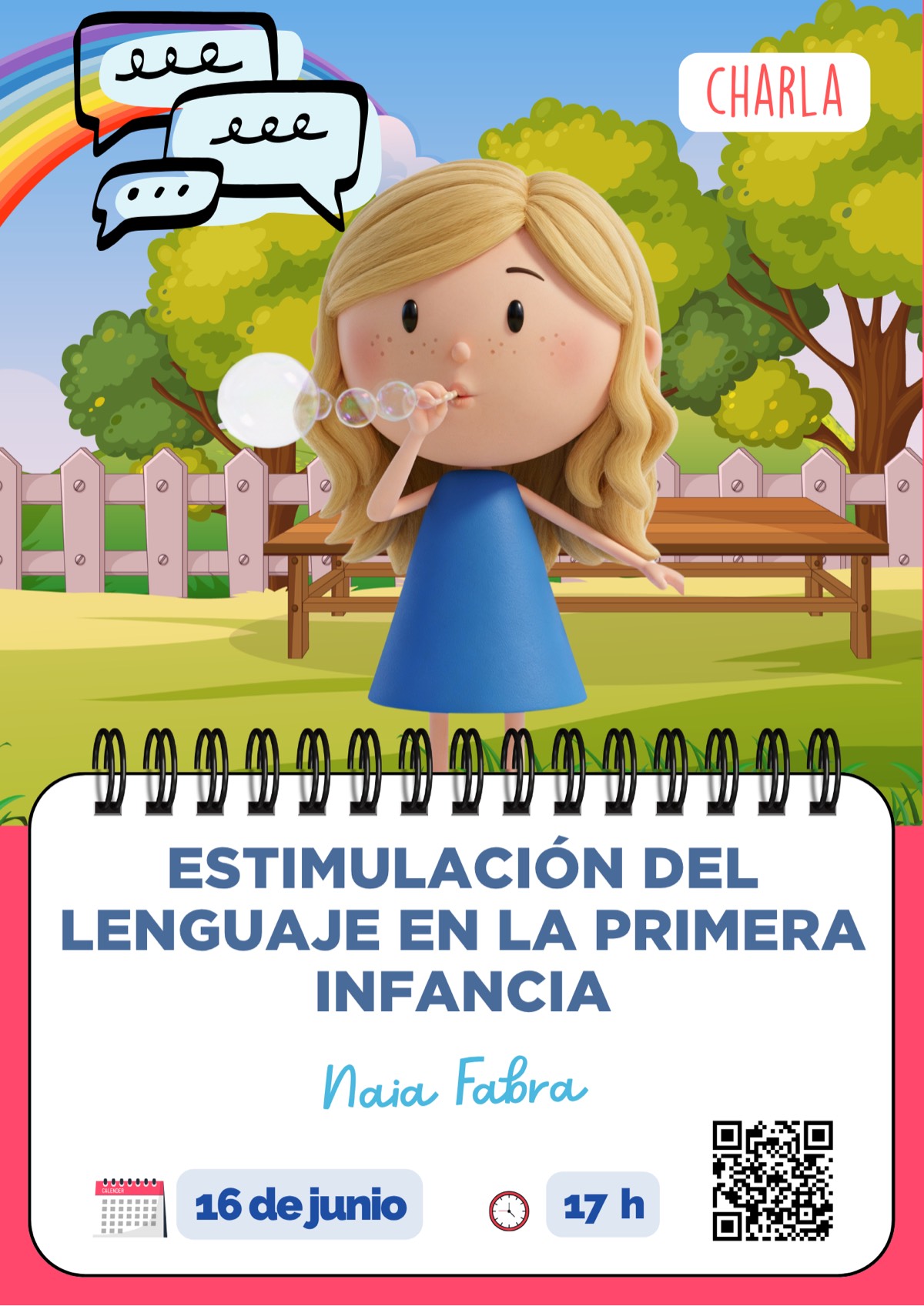 Charla: Estimulación del lenguaje en la primera infancia