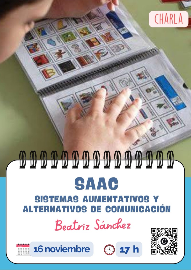 Charla: SAAC, sistemas aumentativos y alternativos de comunicación