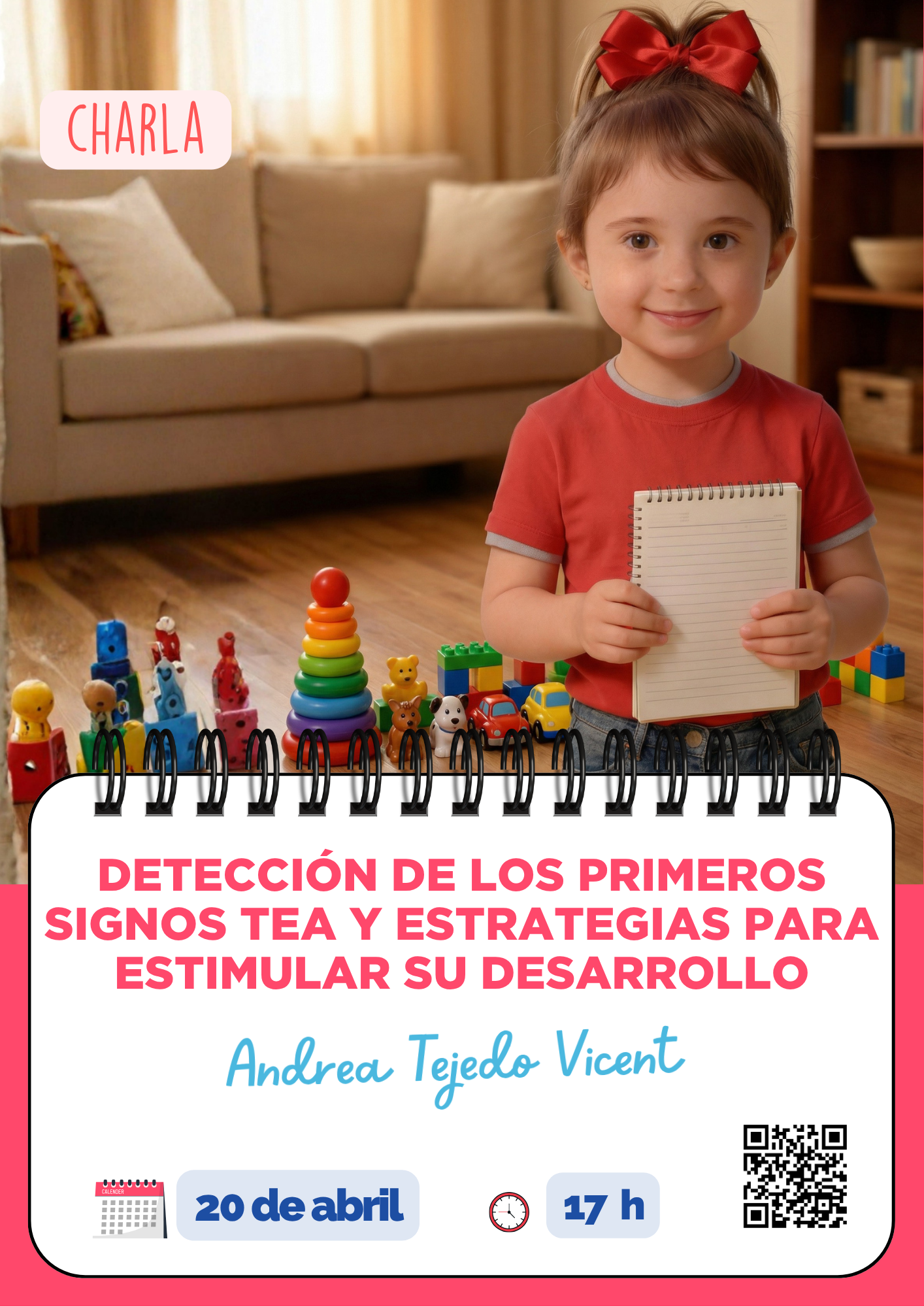 Charla: Detección de los primeros signos TEA y estrategias para estimular su desarrollo